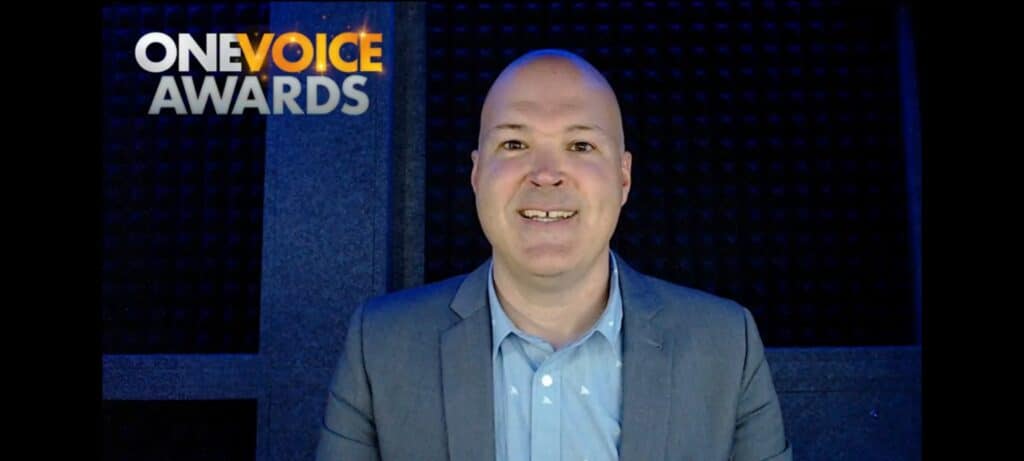 ganador one voice awards 2024 alex ugarte nominado locutor profesional online euskera y castellano